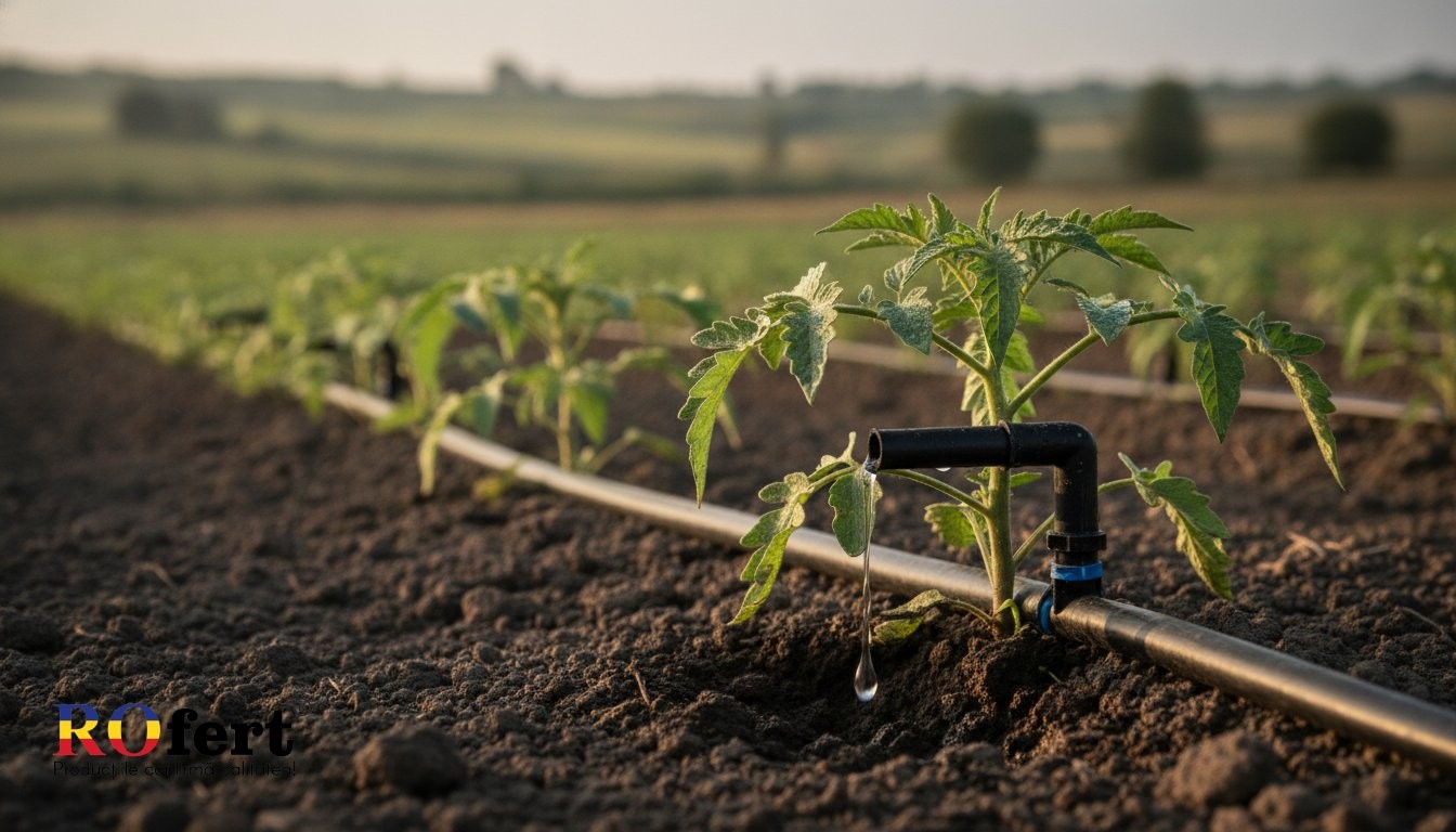 Eficiența fertilizanților lichizi în irigarea prin picurare: Maximizarea ROI