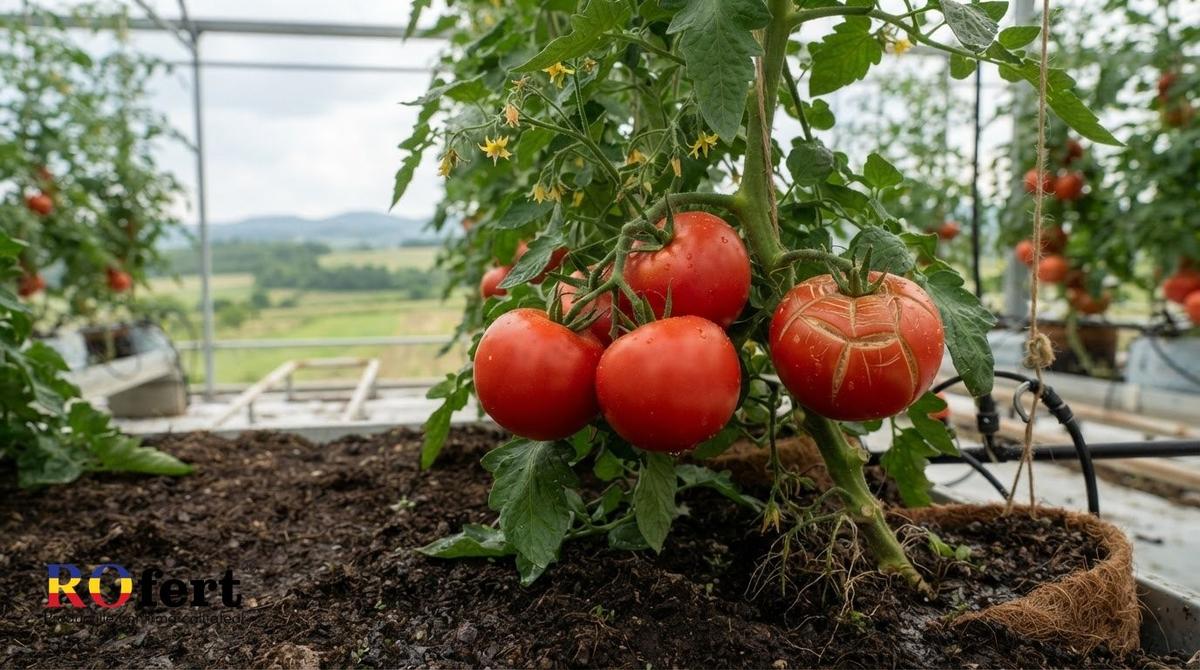 Fertilizare pentru a preveni crăparea la tomate: ce nutrienți aplici