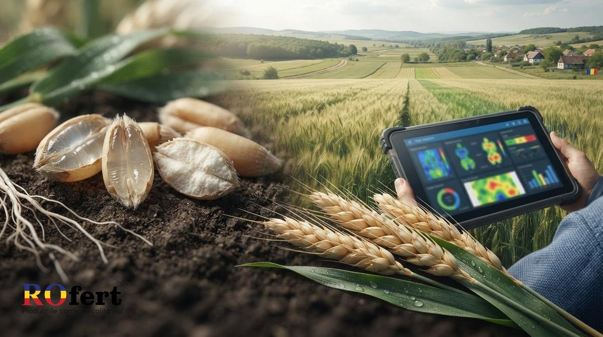 Fertilizare pentru gestionarea și prevenirea sticlozității neconforme a grâului