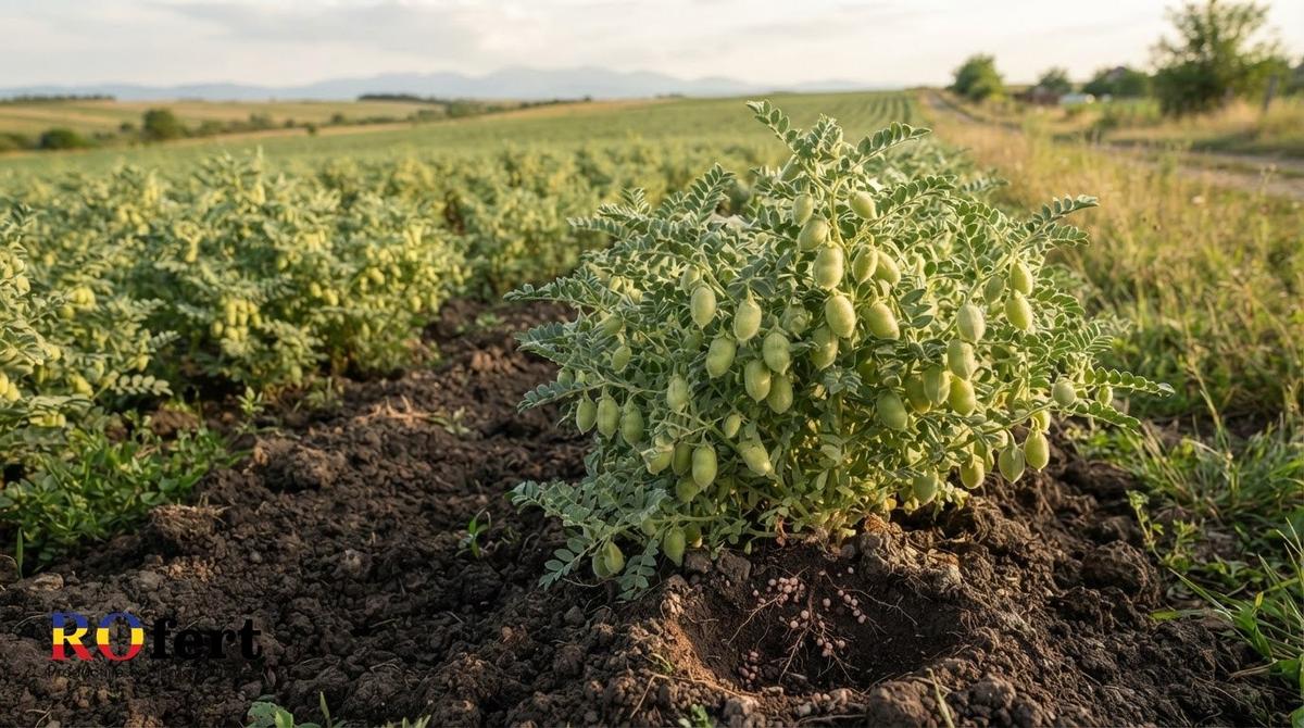 Nutriția năutului: dozele de fertilizare și producția estimată