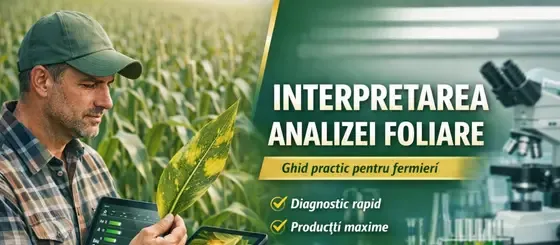 Interpretarea analizei foliare: Ghidul fermierului pentru diagnostic nutrițional de precizie