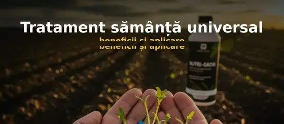 Tratament sămânță universal — beneficii și aplicare