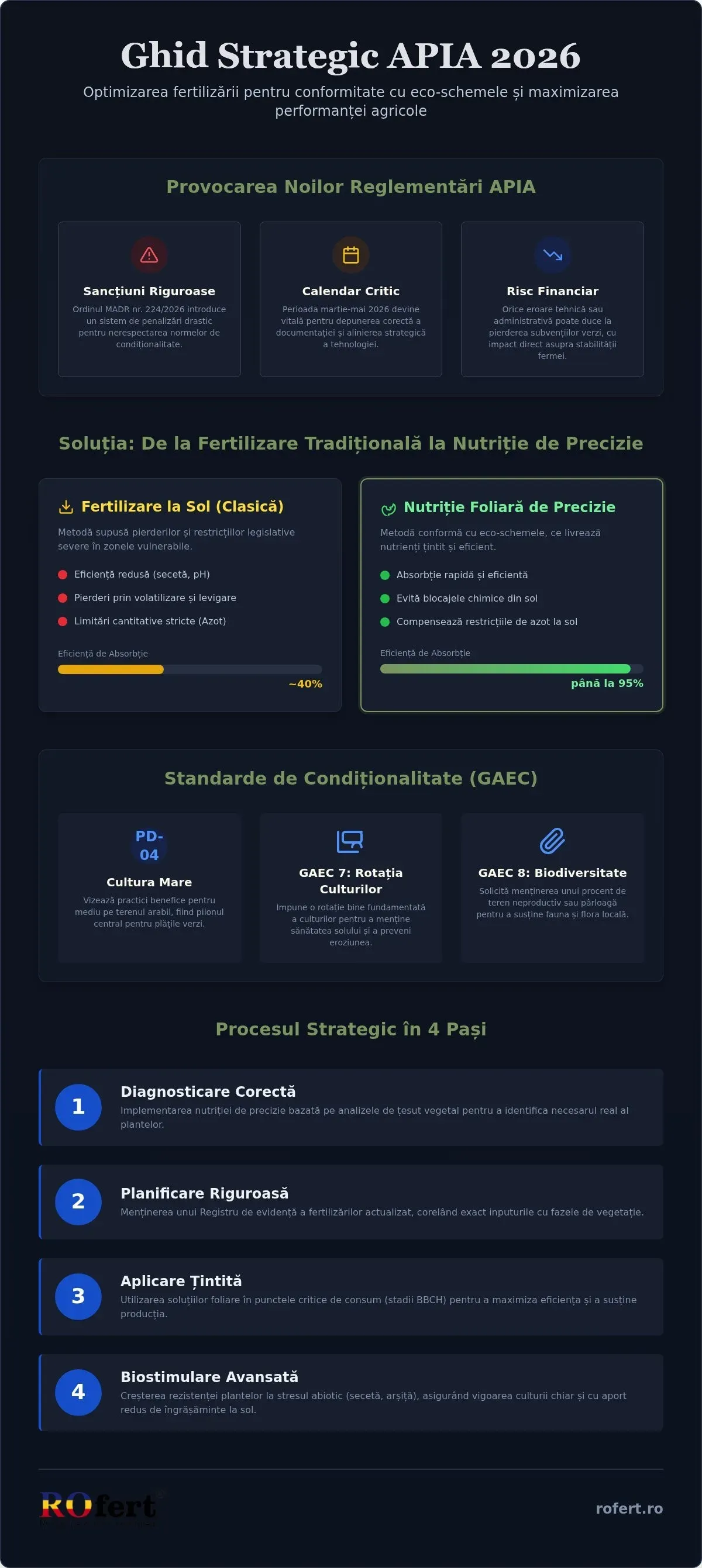 Optimizarea fertilizării pentru a îndeplini cerințele eco-schemelor