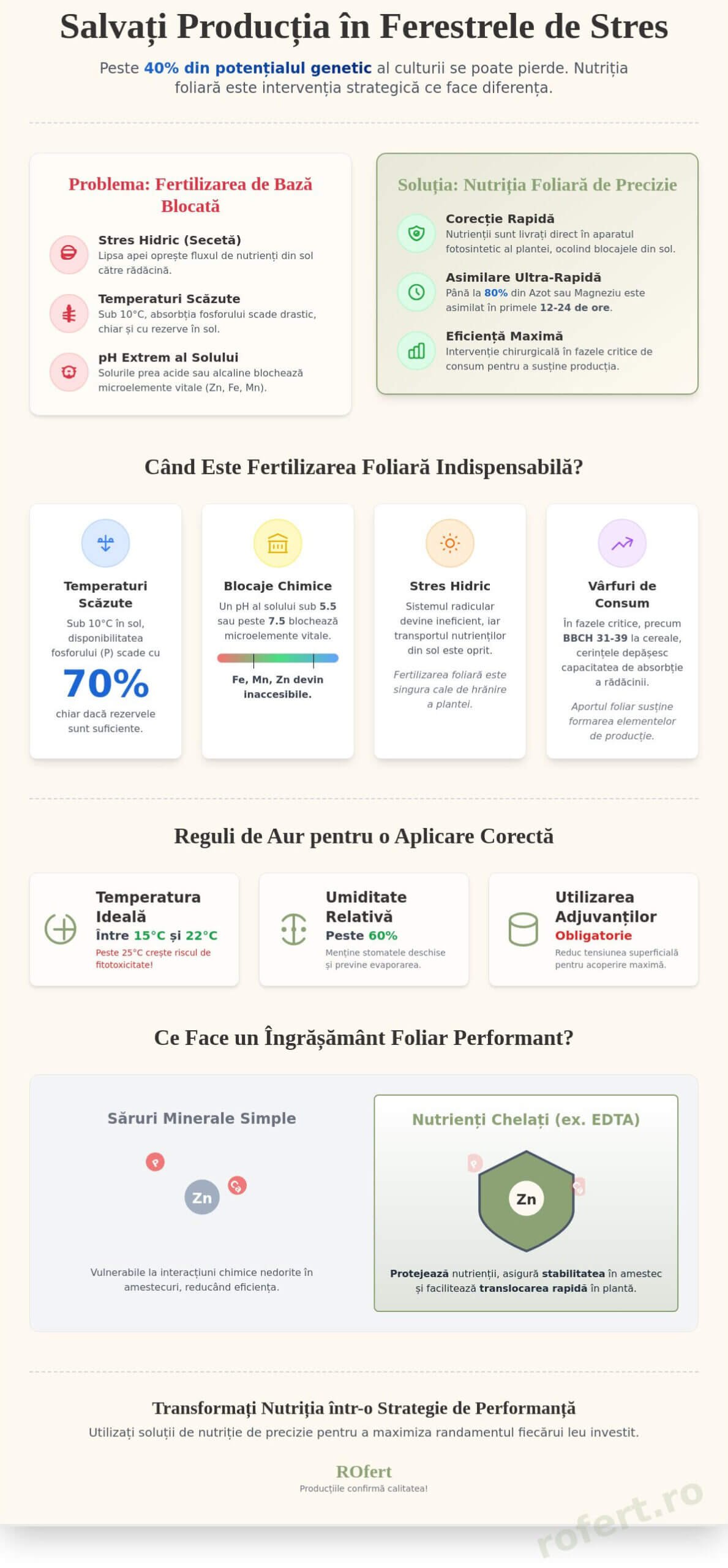 Ghid Complet Îngrășământ Foliar 2026: Nutriție de Precizie pentru Performanță în Agricultură