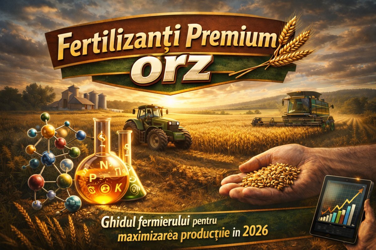 Fertilizanti Premium orz Ghidul fermierului pentru maximizarea productiei in 2026 Hero Image