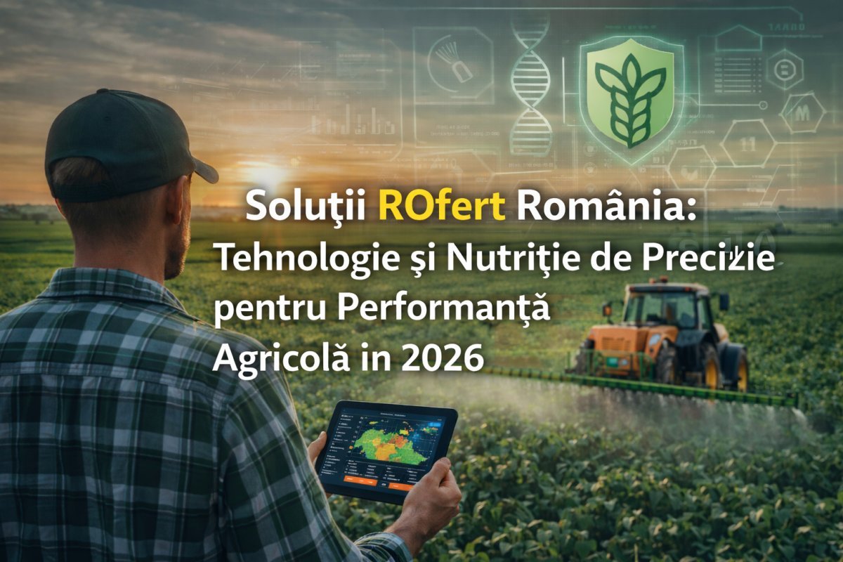 Solutii ROfert Romania Tehnologie si Nutritie de Precizie pentru Performanta Agricola in 2026 Hero Image